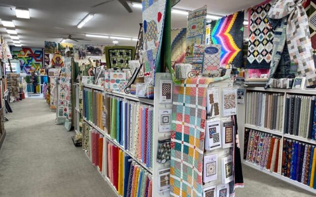 Quilters Lose Whole Afternoons Inside This Oregon Fabric Shop Stocking Over 8,000 Bolts