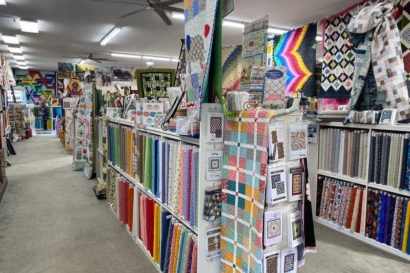 Quilters Lose Whole Afternoons Inside This Oregon Fabric Shop Stocking Over 8,000 Bolts