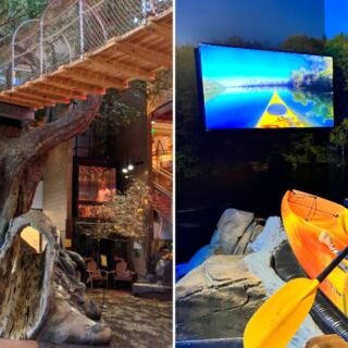 This Detroit Attraction Lets You Kayak, Fish, and Climb a 35-Foot Tree