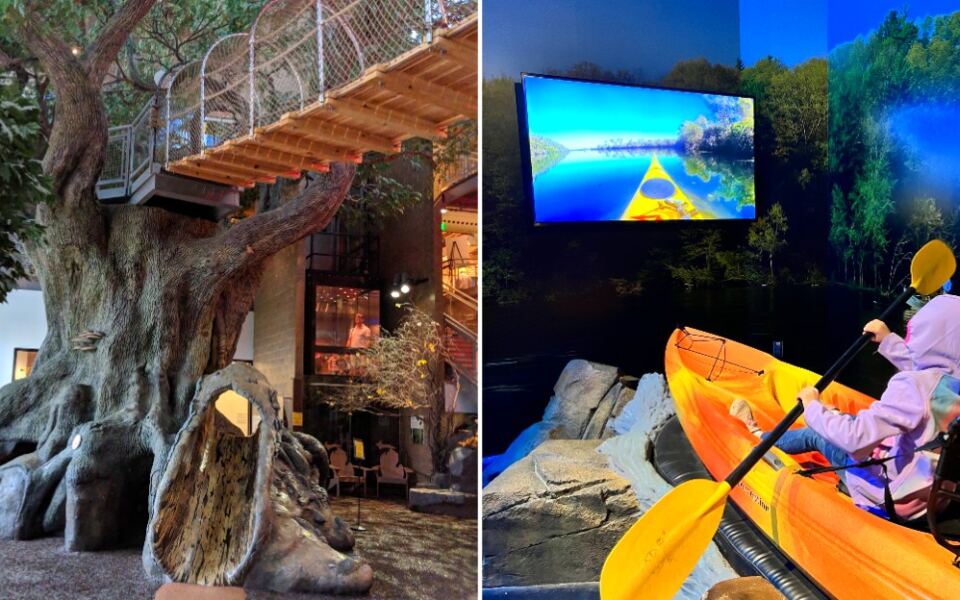 This Detroit Attraction Lets You Kayak, Fish, and Climb a 35-Foot Tree