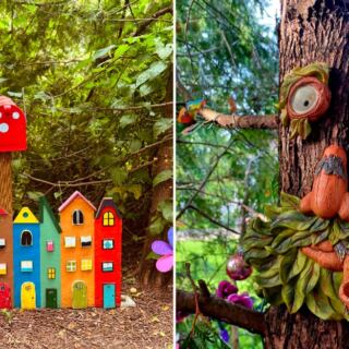 This Michigan Fairy Forest Has Tiny Doors, Gnomes, and a Secret Mailbox