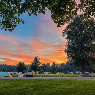 Most Ohioans Drive Right Past This Quiet Campground Tucked Into The Woods, And Fall Is When It Shines