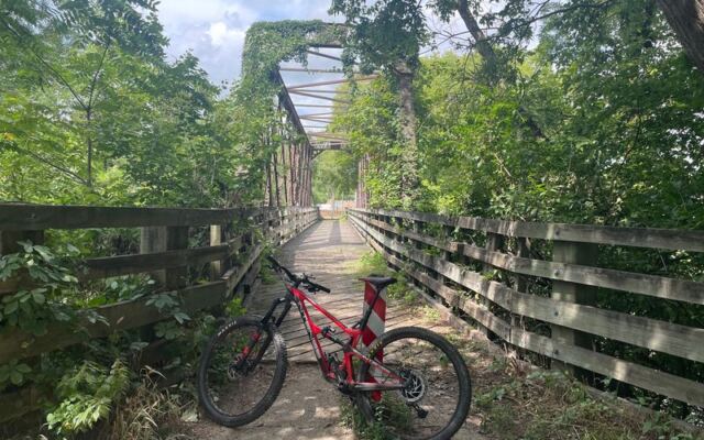 Follow an Old Canal Towpath by Bike Through a String of Small Illinois Towns