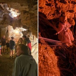 This Pennsylvania Cave Tour Takes You Through Two Crystal-Filled Caverns