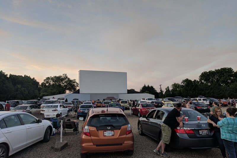 The Skyview Drive-In In Lancaster Still Projects Double Features Under Ohio’s Crisp Fall Sky