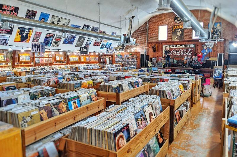 For Vinyl Lovers, Trolley Stop Record Shop in Oklahoma City, Oklahoma, Is a Dream Stocked With Used Records and Stereo Gear