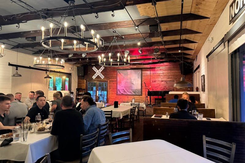 An Old Train Depot In Georgia Became A Wood-Paneled Steakhouse You Have To See Inside