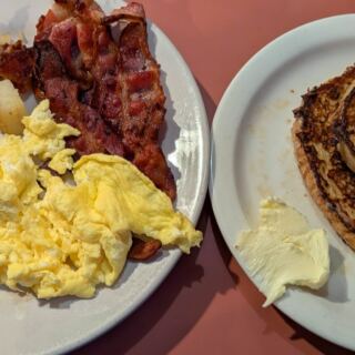 This Tiny Pittsburgh Diner Serves Pancakes as Big as the Plate