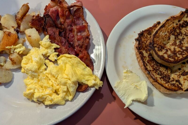 This Tiny Pittsburgh Diner Serves Pancakes as Big as the Plate