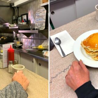 This Tiny Pittsburgh Diner Serves Pancakes as Big as the Plate