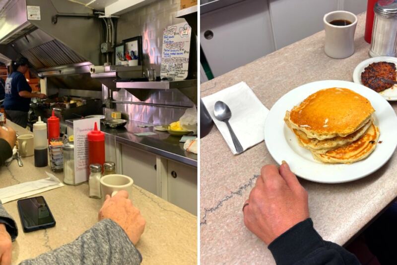 This Tiny Pittsburgh Diner Serves Pancakes as Big as the Plate