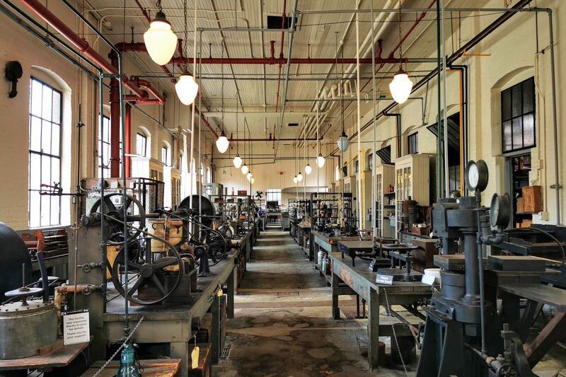 Thomas Edison National Historical Park in New Jersey preserves the rooms where inventions took shape