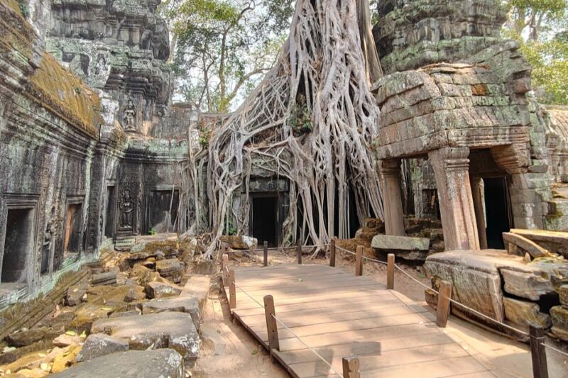 Ta Prohm’s Giant Roots Have Turned an Ancient Khmer Temple Into One of Angkor’s Most Surreal Sights