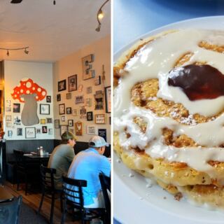 This Tiny Pittsburgh Diner Serves Cinnamon Roll Pancakes and Wild Waffles