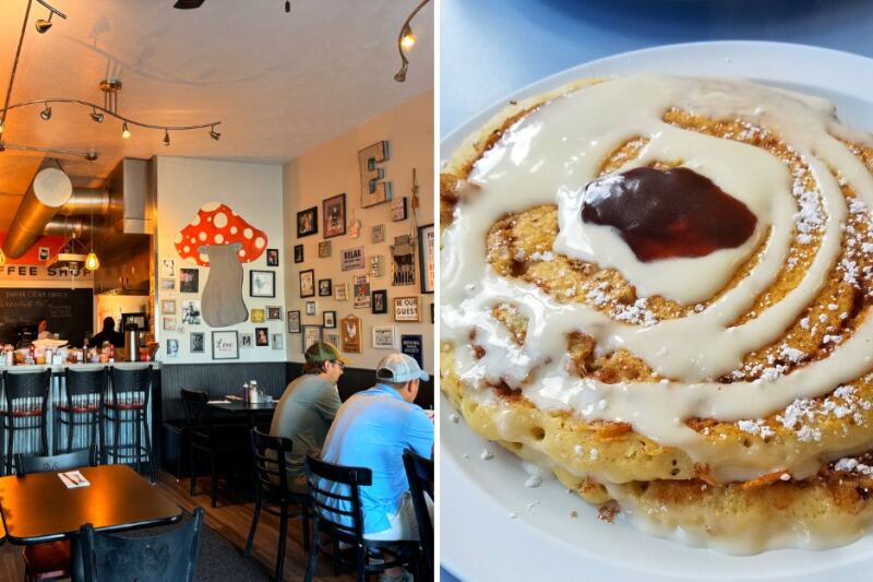 This Tiny Pittsburgh Diner Serves Cinnamon Roll Pancakes and Wild Waffles