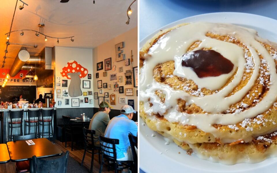 This Tiny Pittsburgh Diner Serves Cinnamon Roll Pancakes and Wild Waffles