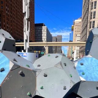 This Detroit Plaza Has a $2.9 Million Makeover and a Famous Neighbor