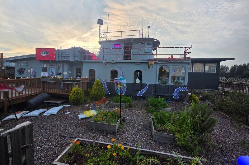 Seafood and Sandwiches Now Come Out of the Galley of This Retired Oregon Coast Guard Cutter