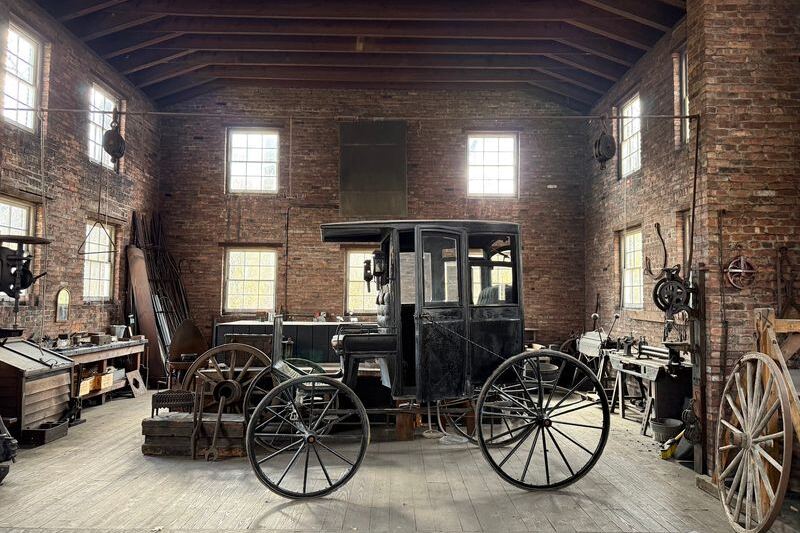 A Walk Through New Jersey’s Allaire Village Takes You Inside Working Historic Workshops