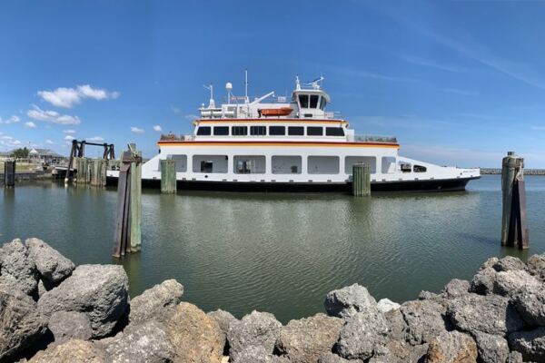 A $15 Ferry From Cedar Island, North Carolina Carries Your Car to Ocracoke in About Two Hours