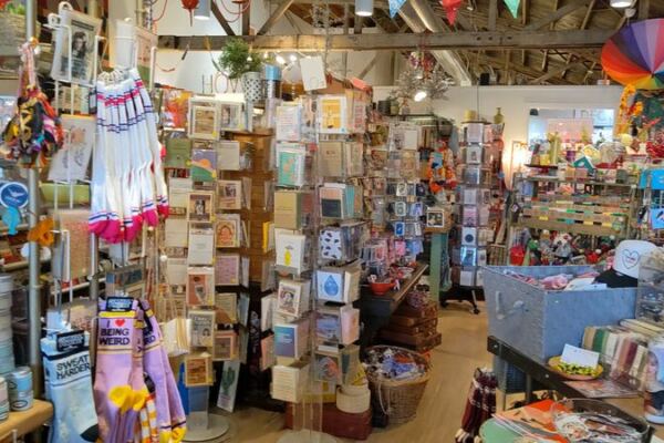 Vintage Finds Meet Sarcastic Socks in This Packed Illinois Shop Built for Treasure Hunters