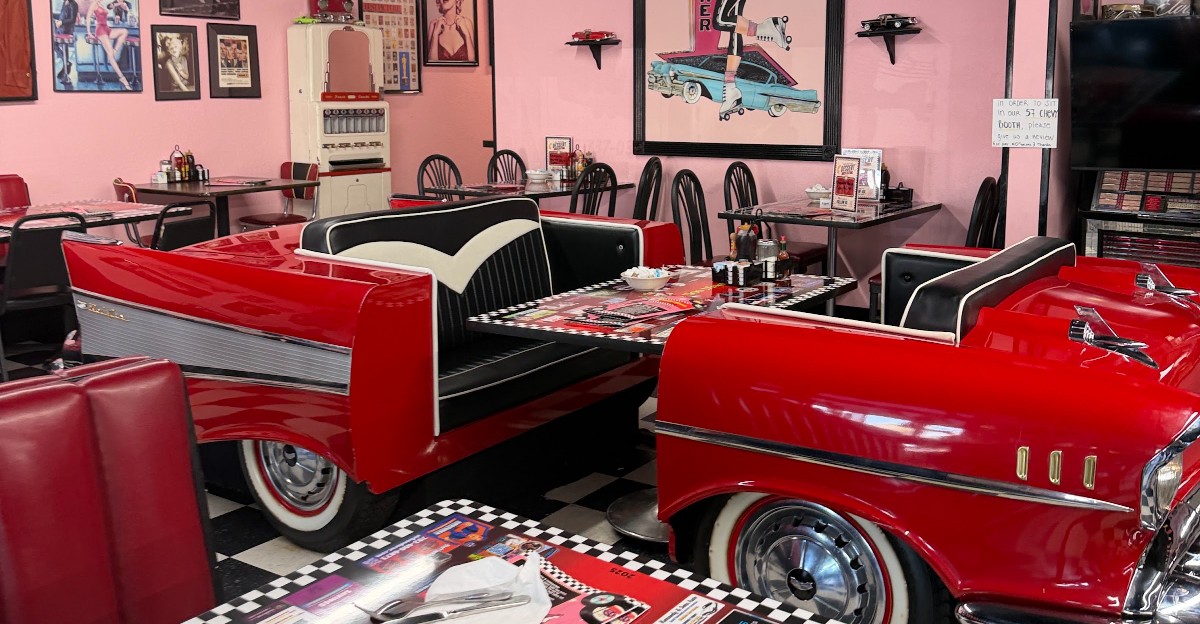 This Nevada Diner Has A 1957 Chevy Booth And Giant Omelets