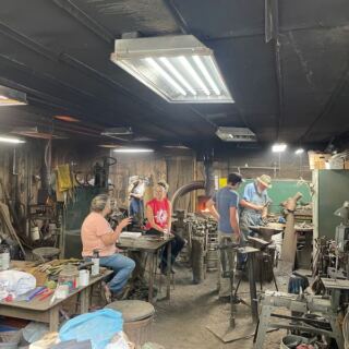 Turn an Old Railroad Spike Into Your Own Knife at a Hands-On Blacksmithing Class in Yancey County, North Carolina