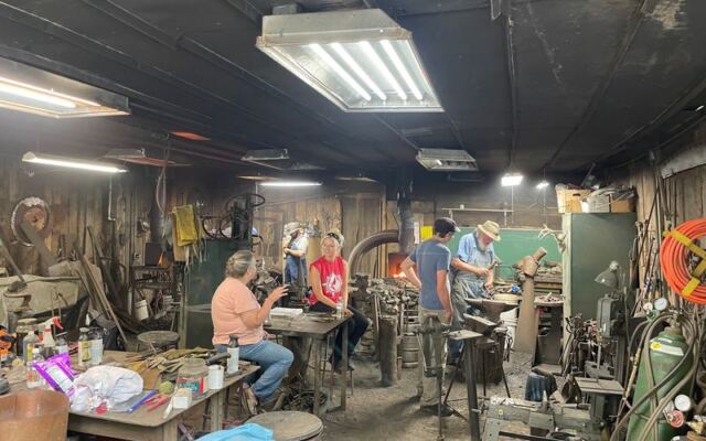 Turn an Old Railroad Spike Into Your Own Knife at a Hands-On Blacksmithing Class in Yancey County, North Carolina