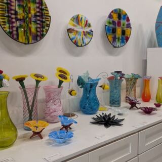 You make your own glass keepsake at Hot Sand in Asbury Park