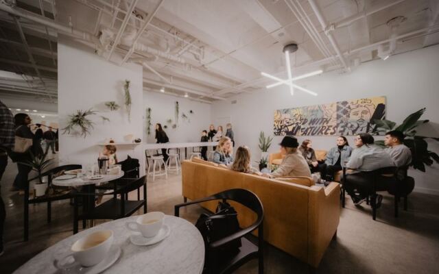 Walk Down a Hidden Stairway in Downtown Tulsa and You’ll Find Lavender Lattes in a Basement Art Gallery