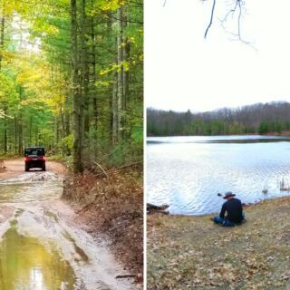 This Michigan Forest Has 43 Miles of ORV Trails and a Hidden Lake