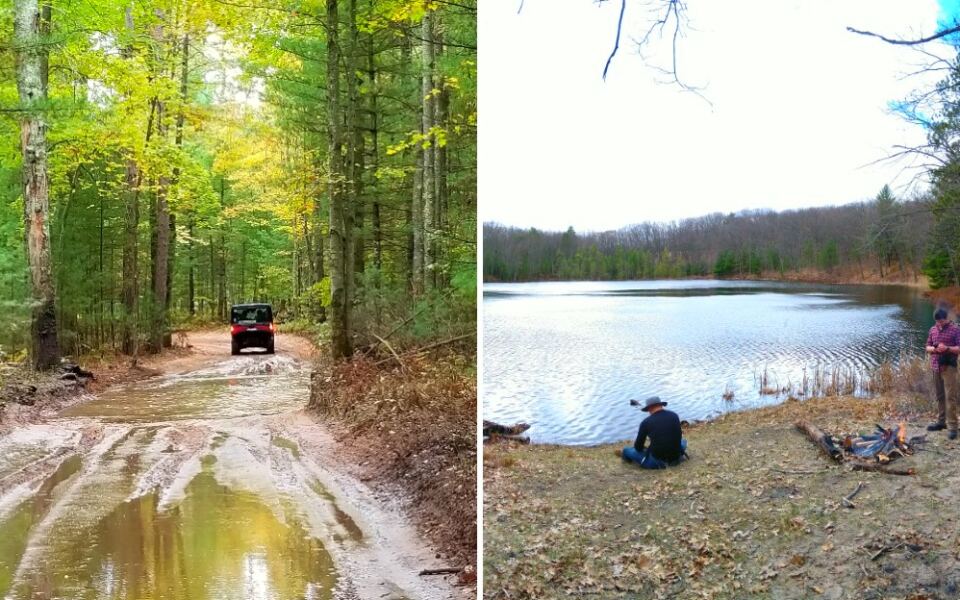 This Michigan Forest Has 43 Miles of ORV Trails and a Hidden Lake