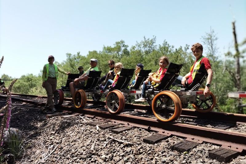 This Historic Oregon Railroad Lets You Pump Your Own Rail Car Along a Scenic River