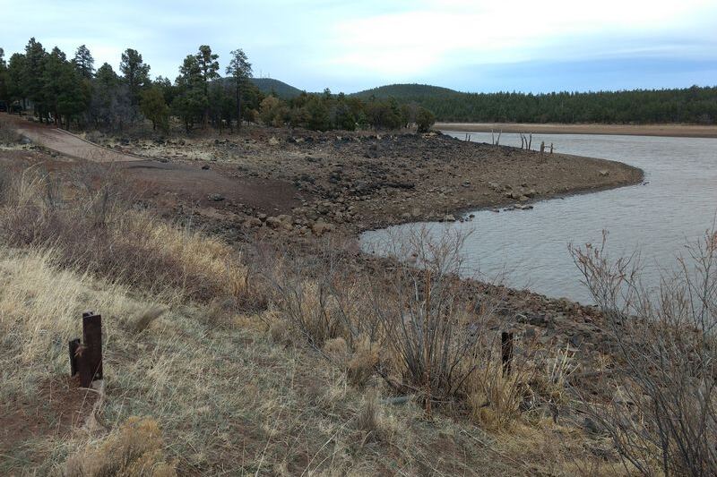 This Man-Made Arizona Reservoir Built in 1928 Draws Anglers and Campers, Even When Drought Leaves the Water Low