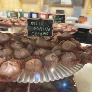 Hand-Dipped Chocolates Still Come Off The Counter At Gayety Candy In Lansing, Illinois