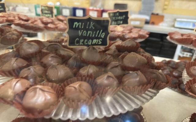 Hand-Dipped Chocolates Still Come Off The Counter At Gayety Candy In Lansing, Illinois