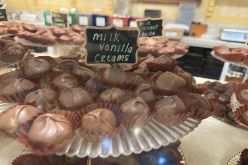 Hand-Dipped Chocolates Still Come Off The Counter At Gayety Candy In Lansing, Illinois