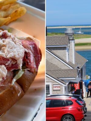 Eat a Lobster Roll While Fishing Boats Unload Below This Chatham, Massachusetts Fish Market