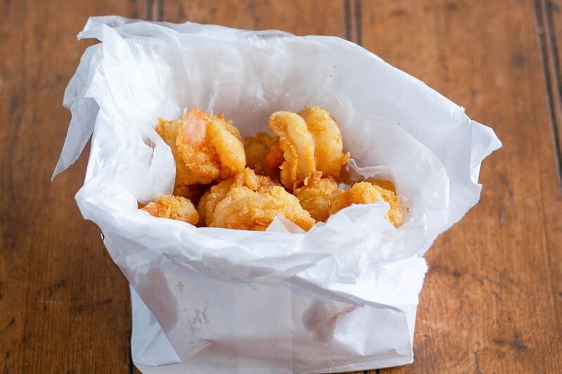 Illinois Has a Humble South Side Chicago Counter Frying Louisiana-Style Shrimp by the Bagful