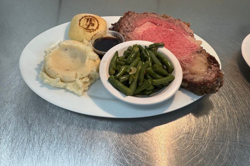 You’d Never Guess These 7 Humble Ohio Roadhouses Serve Prime Rib This Thick, But Here We Are