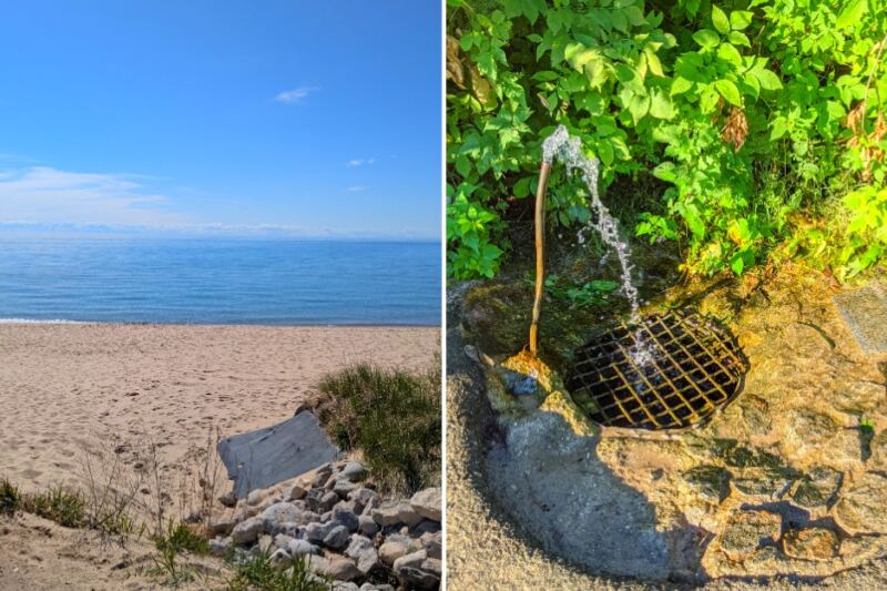 This Michigan Beach Has a Strange Pipe That Never Stops Flowing