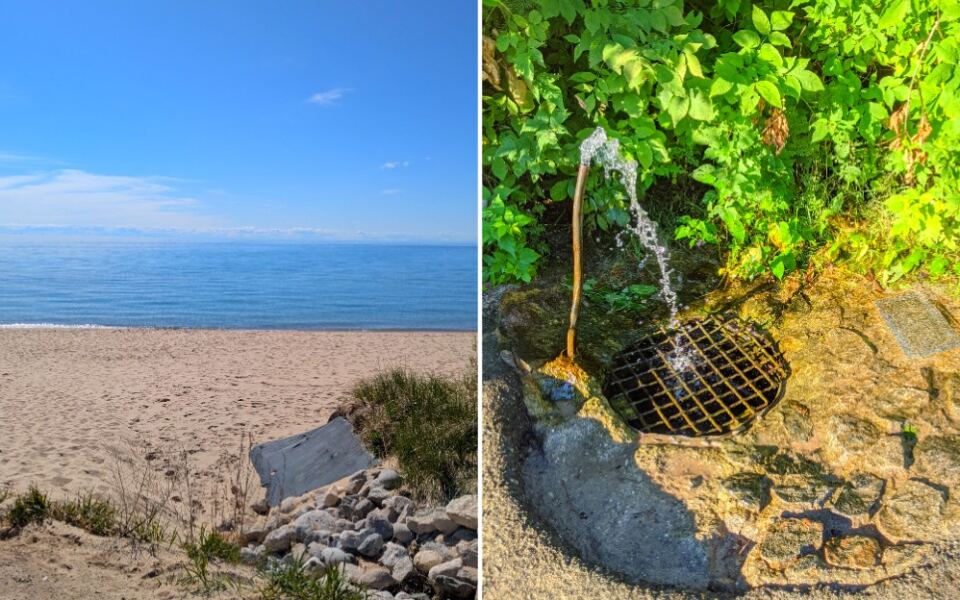 This Michigan Beach Has a Strange Pipe That Never Stops Flowing