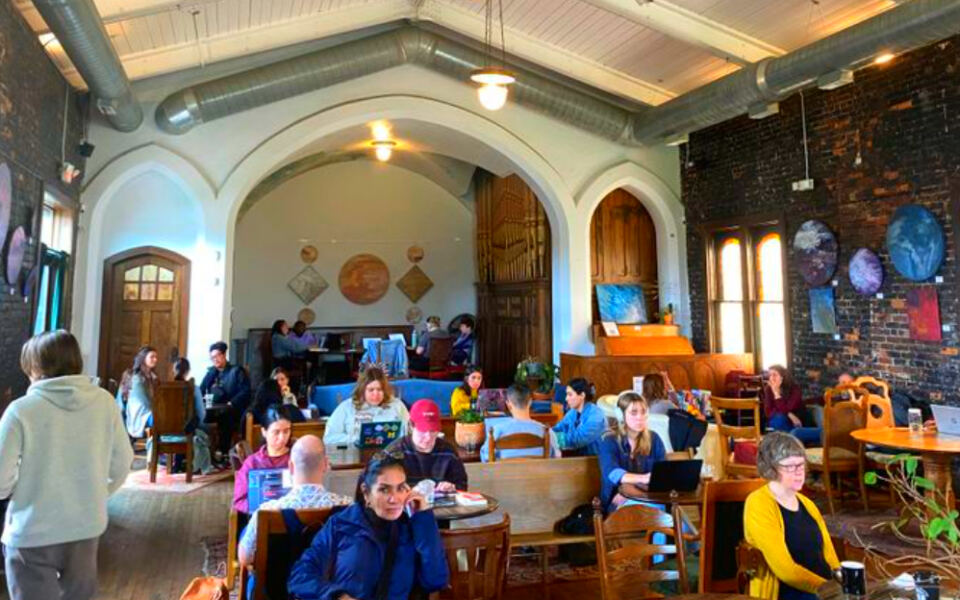 This Michigan Coffee Shop Is Inside a Former Church – And It’s Stunning