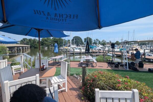 This Waterfront Sports Bar in Deale Serves Crab Cakes and Orange Crushes With Live Music by the Water