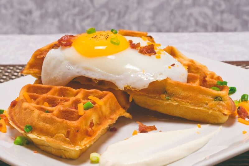 This Pittsburgh Brunch Spot Serves Bacon-Stuffed Waffles and More