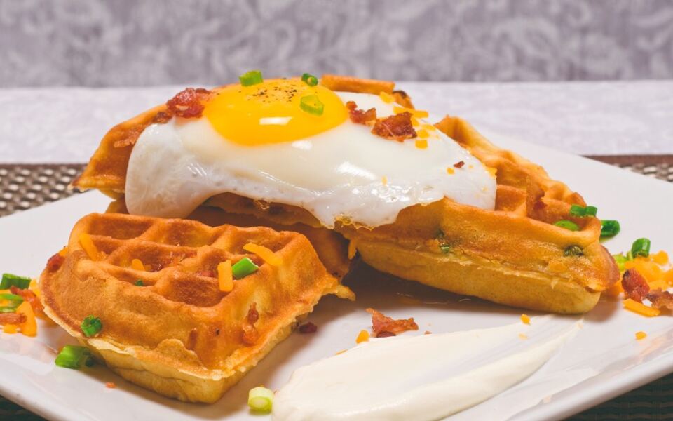 This Pittsburgh Brunch Spot Serves Bacon-Stuffed Waffles and More
