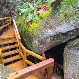 This New Hampshire Gorge Has 11 Boulder Caves You Can Explore