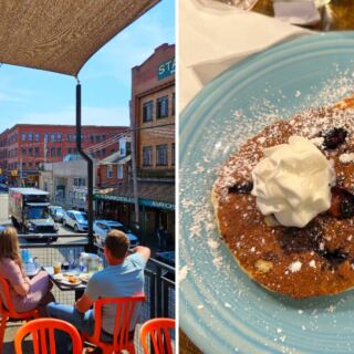 This Pittsburgh Café Serves Blueberry Ricotta Pancakes Worth the Wait