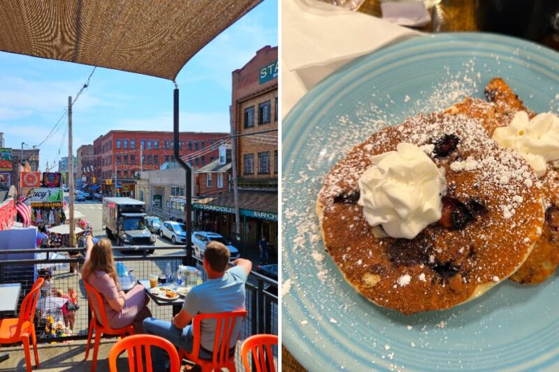 This Pittsburgh Café Serves Blueberry Ricotta Pancakes Worth the Wait