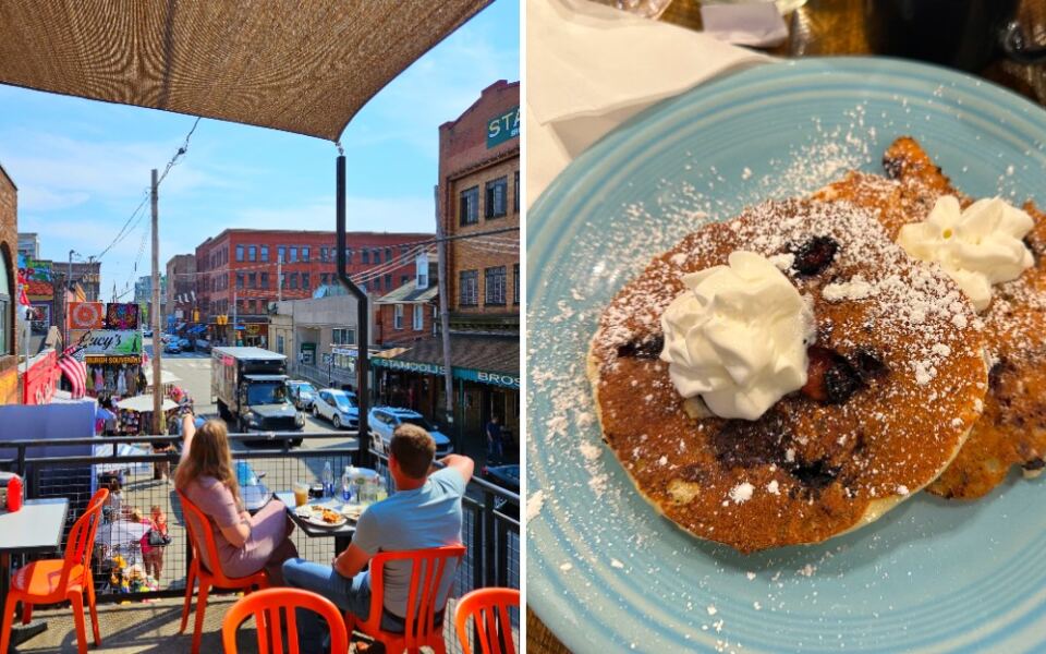 This Pittsburgh Café Serves Blueberry Ricotta Pancakes Worth the Wait